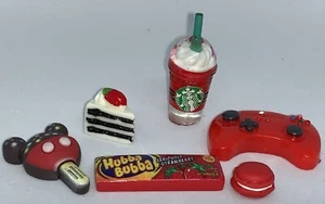 6 pz Barbie Barbie Dessert Alimentari Miniatura Starbucks Gioco LPS ❤️ LOTTO Accessori - Foto 1 di 2
