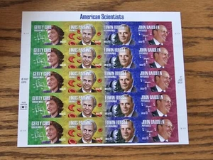 U.S. Scott #4224-27 American Scientists 41 Cent MNH Sheet Of 20 Stamps - Picture 1 of 1