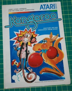 Atari 5200 Game Manual: Kangaroo - Picture 1 of 2