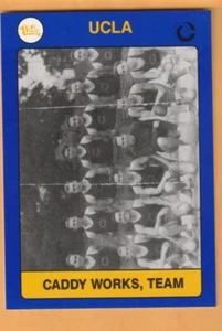 UCLA 1991 Collegiate Collection #129 A Caddy Works Team - Imagen 1 de 2