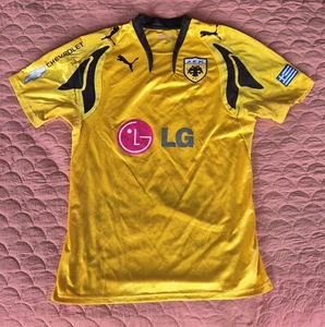 Vintage AEK Athens Home Shirt 2007/2008, Puma, Medium, Great Condition - Picture 1 of 5