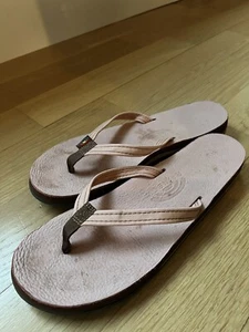 Rainbow Sandals Women's 9.5 10 Pink Thong Flip Flops - Picture 1 of 4