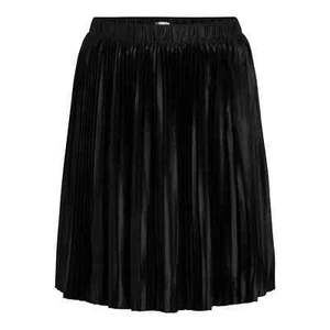 TERRA & SKY - PLUS SIZE: 4X (28W-30W) - Pull On Pleated Midi Satin Skirt - NEW! - Picture 1 of 5
