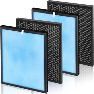 Paquete de 2 filtros purificadores de aire compatibles con filtros de repuesto HSP001 4 en 2 filtros - Imagen 1 de 7