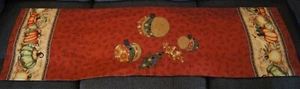 New! Fall Autumn Thanksgiving Themed Decorative Table Runner (56.5" x 16.5") - Picture 1 of 5