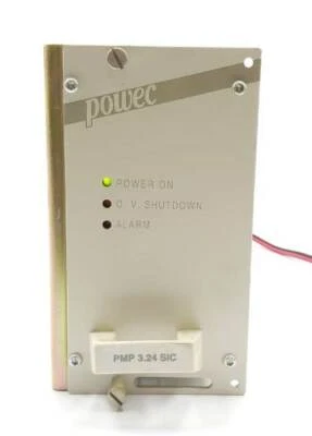 Powec PMP 3.24 SIC ZM 10 01 110-008 110 AC or DC Microprocessor Power Supply PCU - Image 1 of 4