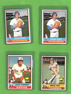1976 TOPPS #134 MIKE IVIE A/S ROOKIE CARD  - NM   PLUS BONUS (1 or 2 FREE cards)