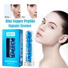 Blue Copper Peptide Capsules Essence Facial Serum Repair Moisture Skin Care.
