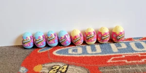 Lot 8 Shopkins Mystery Easter Eggs 4-Blue-4Yellow New. - Picture 1 of 3