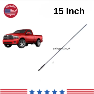 Mástil de repuesto de antena de 15"" radio am/fm para Dodge RAM 1500/2500/3500 1999-2008 Foto 1 de 4