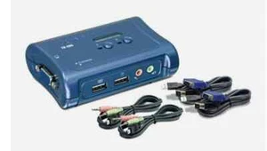 TRENDnet TK (TK209K) 2-Ports External KVM / audio switch - Photo 1/4