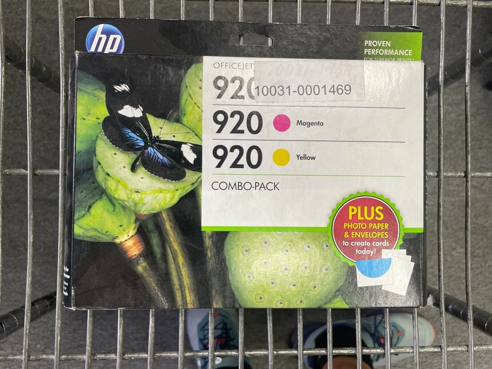 Paquete combinado original HP 920 B3B30FN CMY CH634AN CH635AN CH636AN - SELLADO - 2015 Foto 1 de 1