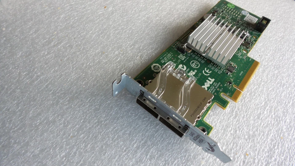 Dell Dual Port External 6Gb SAS HBA H200E Controller 3DDJT IT mode firmware LP - Image 1 of 1