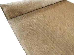 14,5 metros de tela de tapicería de chenilla semi-lisa BEIGE CREMA (Teagan Beige) - Imagen 1 de 4
