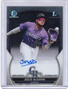 2023 Bowman 1st - Jesus Bugarin Chrome Auto #CPA-JB - Picture 1 of 2