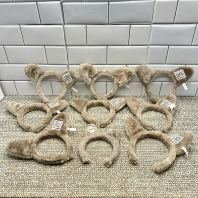 Great Wolf Lodge Ear Headbands Party Set Of 9 EUC Pool Party Fun Decorations HG1 - Image 1 of 4