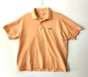 Lacoste Poloshirt Classic Fit Orange Kurzarm Größe 7 / XXL - Bild 1 von 5