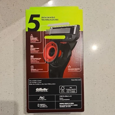 NFL Gillette Labs  Precision Trimmer For Tricky Areas Buccaneers New - Image 1 of 3