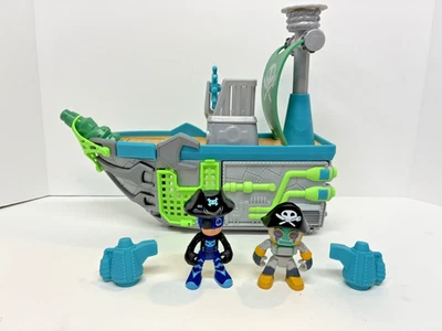 PJ Masks 2 figuras y acorazado pirata del cielo *ENVÍO GRATUITO* Foto 1 de 4