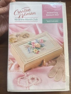 Annie’s Creative Woman Kit Of The Month Club Enchanting Bouquet Box CWC87/ NEW ! - Picture 1 of 4