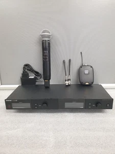 Shure SLXD4D Dual 1 x SLXD1 BP  1 x SLXD4 Receiver 1 x SLXD2 SM58 S50 523-865Mhz - Picture 1 of 7