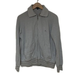 Auth Burberry LONDON - Light Blue Men's Cardigan - Picture 1 of 6