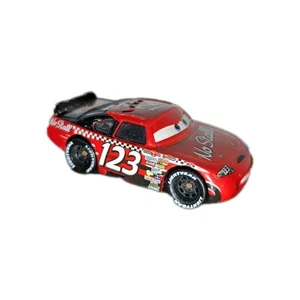 Disney Pixar Cars Todd Marcus No Stall #123 Red Diecast Metal Car Toy 1:55 Scale - Picture 1 of 7