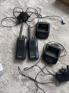 2x Kenwood Protalk TK-3501 Talkie-walkie radio 2 voies sans licence avec chargeurs - Photo 1/5