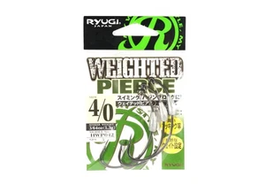 Ryugi HWP042 Weighted Pierce Worm Hook Size 4/0 , 1.3 grams (1581) - Picture 1 of 6
