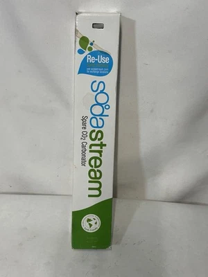 Carbonator de CO2 Sodastream cilindro completo 60 L 14,5 oz caducado diciembre 2024 nuevo caja abierta Foto 1 de 4