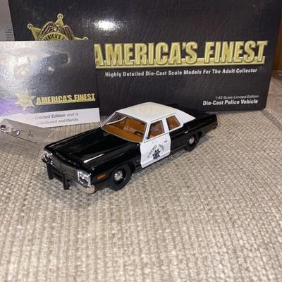 Dodge Monaco Police Cruiser “CHiPs”, 1/43, CORGI no. US06005, LEd - Image 1 of 4