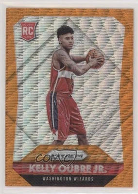 2015-16 Panini Prizm Rookies Orange Wave Prizm Kelly Oubre Jr #309 Rookie RC - Image 1 of 2