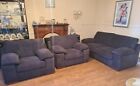 3 Seater Deluxe Sofa Bed With 2 Loveseats