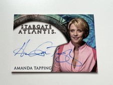 Stargate Atlantis Season 2 Autograph Card Amanda Tapping as Carter LAST PRICE