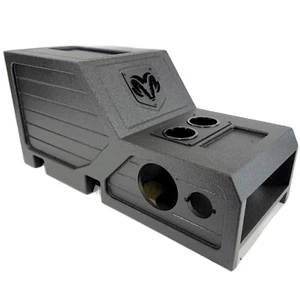Dodge Ram 94-01 Center Console 12” Subwoofer Box Ported With 6.5” Speaker Cutout - Picture 1 of 19