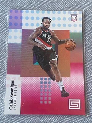 2017-18 Panini Status Rookies /99 Caleb Swanigan #146 Rookie RC - Image 1 of 3