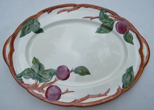 Franciscan Apple Patern Oval Platter 14" x 10" Made in California - Picture 1 of 5