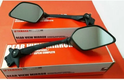 COPPIA SPECCHI SPECCHIETTI SPORTIVI RETROVISORI ORIGINALI YAMAHA T-MAX 530 TMAX - Immagine 1 di 2