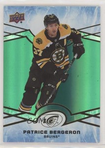 2018-19 Upper Deck Ice Green Patrice Bergeron #26