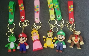 6 Stck. - Der Super Mario Bros Film Schlüsselanhänger. - Bild 1 von 9