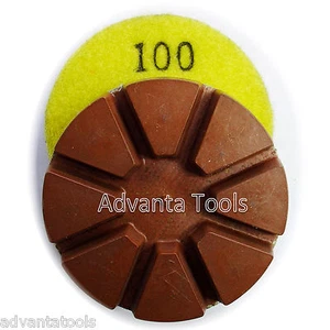 3” Metal Bond Diamond Polishing Pad for Concrete Floor – 100 Grit - Picture 1 of 2