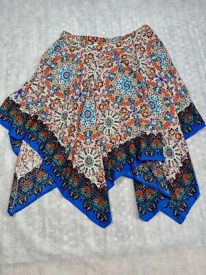 Monsoon Size 22 Multicoloured Skirt Asymmetric Midi Floral Pattern - Image 1 of 2