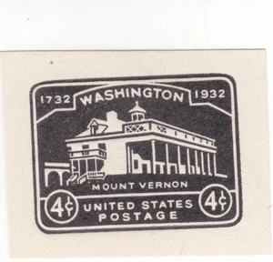 Scott # U527 - 4c Black Envelope Cut Square - Mint Hinged - Picture 1 of 2