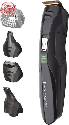 Remington Cordless Beard Trimmer Hair Body Clipper Shaver Groomer Rechargeable - image 1 of 4