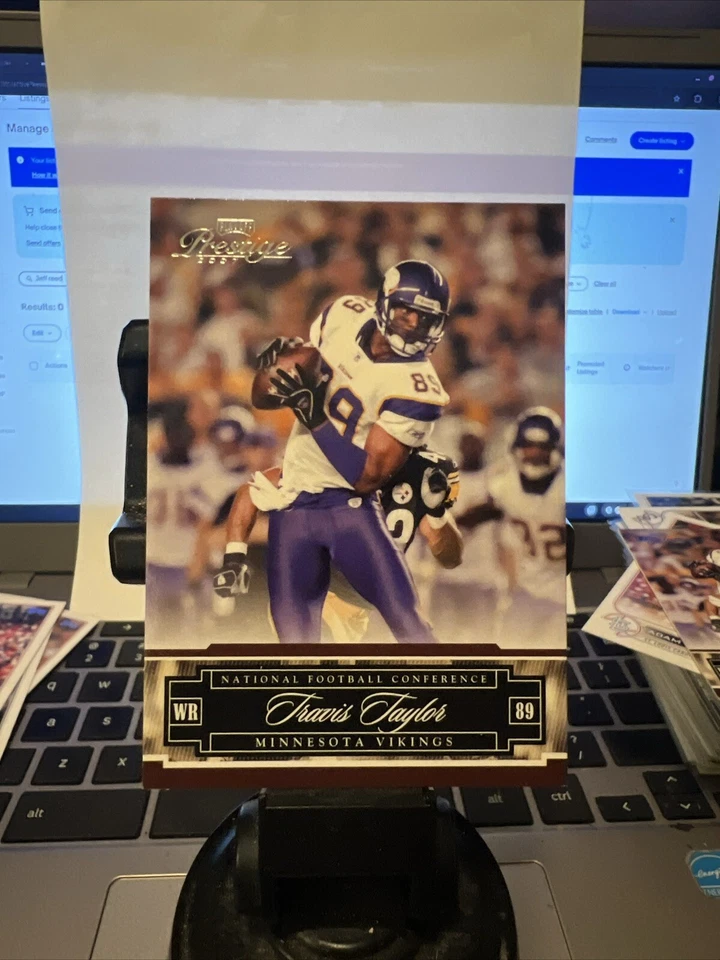 2007 Playoff Prestige #85 Travis Taylor    Minnesota Vikings - Image 1 of 1