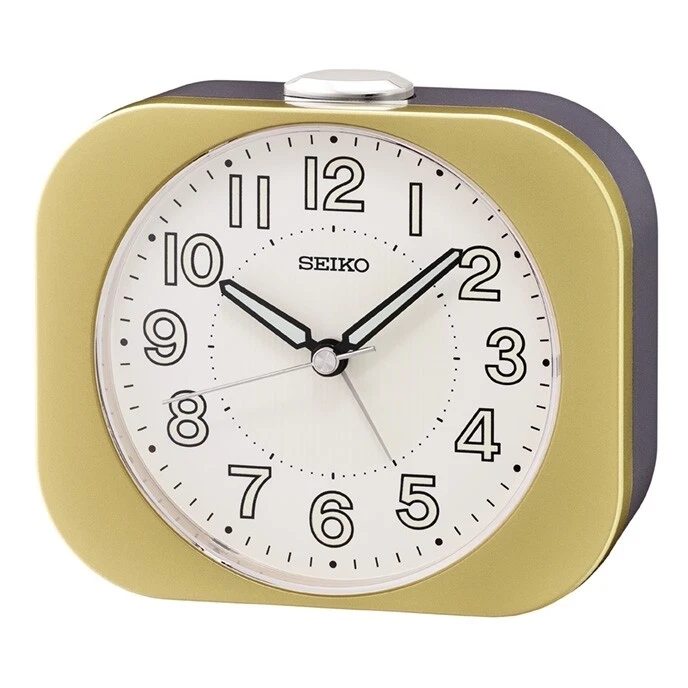 100% Seiko new Bedside Alarm Clock DESPERTADOR QHE206 beep,light,sweep+Free Ship - Image 1 of 1