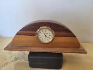 Orologio Schlabaugh & Sons FUNZIONANTE in legno massello - funziona benissimo - piccolo - Foto 1 di 5