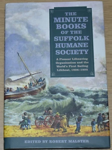 SUFFOLK HUMANE SOCIETY MINUTE BOOKS Lifeboat Lifesaving Society History 1806-92 - Imagen 1 de 1