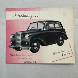 Triumph Mayflower Car Sales Brochure Catalog Advertising Vintage - Picture 1 of 8