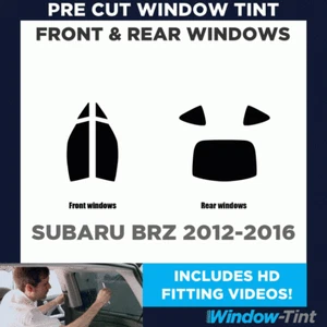 Pre Cut Window Tint For Subaru BRZ 2012-2016 - Full Kit - Picture 1 of 5